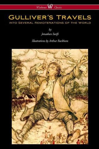 Cover image for Gulliver's Travels (Wisehouse Classics Edition - with original color illustrations by Arthur Rackham)