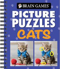 Cover image for Brain Games - Picture Puzzles: Cats