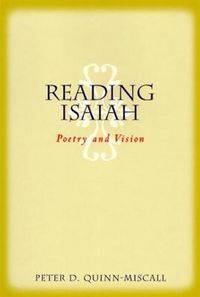 Cover image for Reading Isaiah: Poetry and Vision