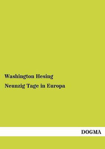 Cover image for Neunzig Tage in Europa