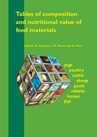 Cover image for Tables of Composition and Nutritional Value of Feed Materials: Pigs, Poultry, Cattle, Sheep, Goat...