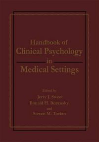 Cover image for Handbook of Clinical Psychology in Medical Settings