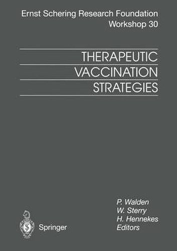Cover image for Therapeutic Vaccination Strategies