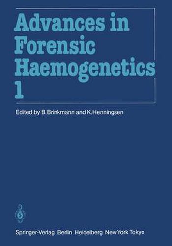 11th Congress of the Society for Forensic Haemogenetics (Gesellschaft fur forensische Blutgruppenkunde e.V.): Copenhagen, August 6-10, 1985