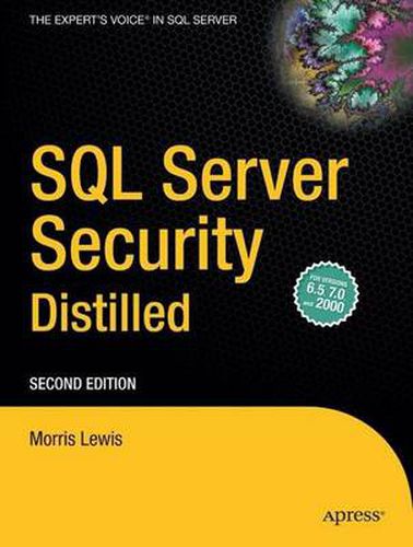 Cover image for SQL Server Security Distilled