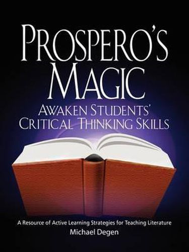 Cover image for Prospero's Magic: Active Learning Strategies for the Teaching of Literature