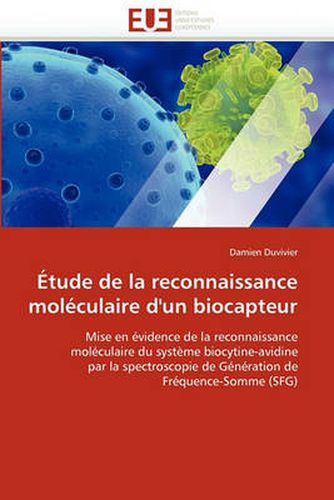 Cover image for Etude de La Reconnaissance Moleculaire D'Un Biocapteur