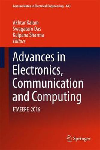Cover image for Advances in Electronics, Communication and Computing: ETAEERE-2016