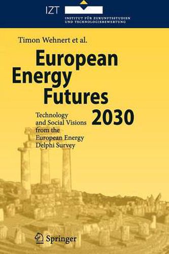 Cover image for European Energy Futures 2030: Technology and Social Visions from the European Energy Delphi Survey