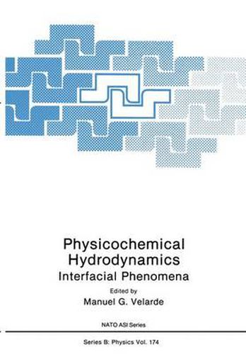 Cover image for Physicochemical Hydrodynamics: Interfacial Phenomena