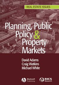 Cover image for Planning, Public Policy and Property Markets