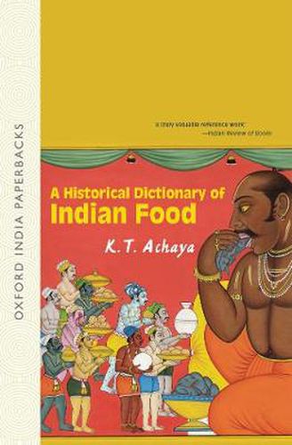 Cover image for A Historical Dictionary of Indian Food