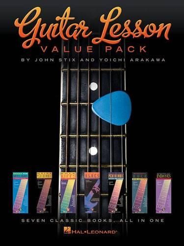 Cover image for Guitar Lesson Value Pack: Seven Classic Books, All-in One