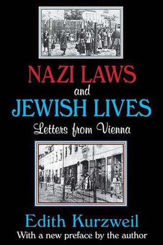 Cover image for Nazi Laws and Jewish Lives: Letters from Vienna