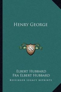 Cover image for Henry George