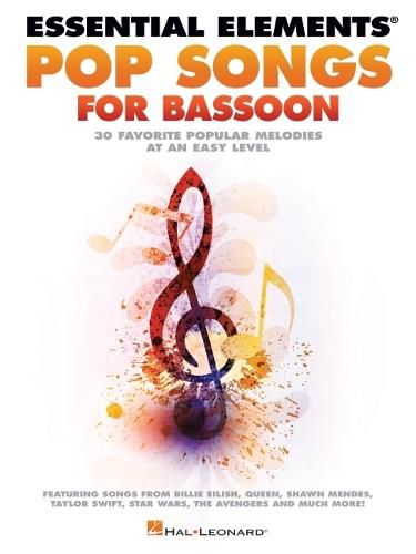 Cover image for Essential Elements Pop Songs for Bassoon