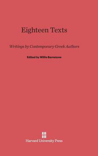Eighteen Texts