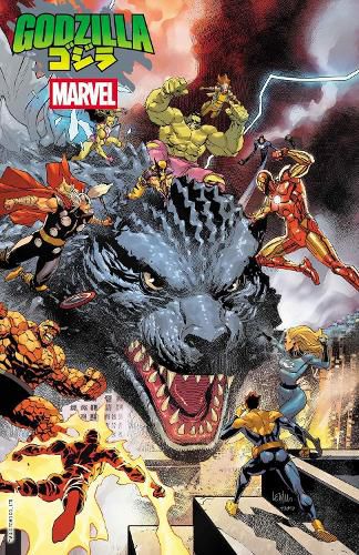 Cover image for Godzilla vs. the Marvel Universe