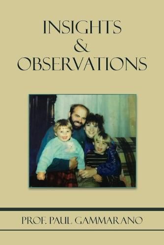 Cover image for Insights & Observations