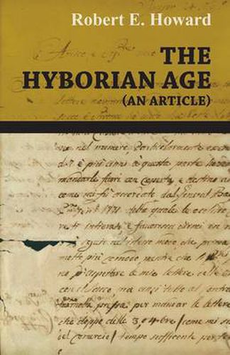 Cover image for The Hyborian Age (An Article)
