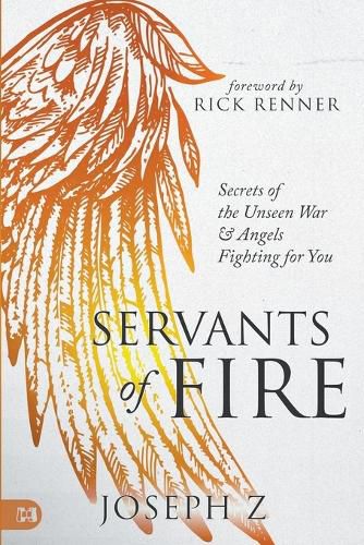 Cover image for Servants of Fire: Secrets of the Unseen War and Angels Fighting for You