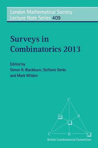 Cover image for Surveys in Combinatorics 2013