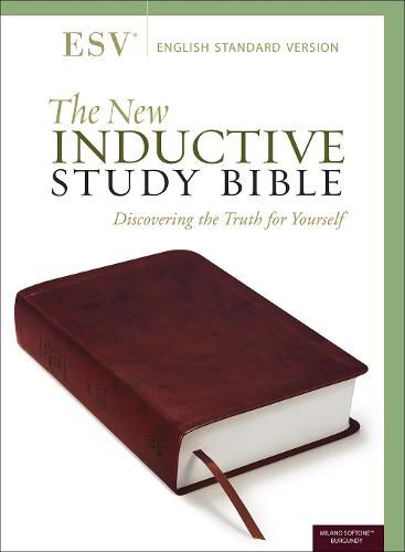 Cover image for The New Inductive Study Bible Milano Softone (ESV, burgundy)