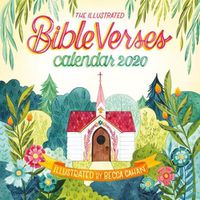 Cover image for 2020 the Illustrated Bible Verses Wall Calendar