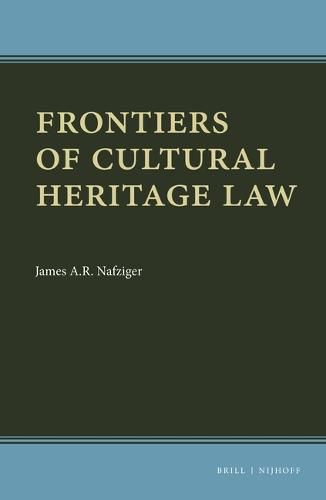 Cover image for Frontiers of Cultural Heritage Law