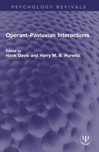Cover image for Operant-Pavlovian Interactions