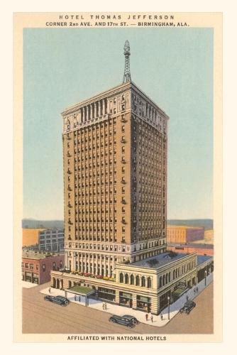 Cover image for Vintage Journal Hotel Thomas Jefferson, Birmingham, AL