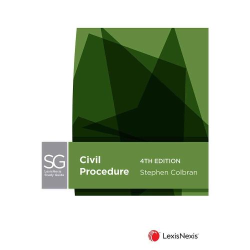 Cover image for LexisNexis Study Guide: Civil Procedure