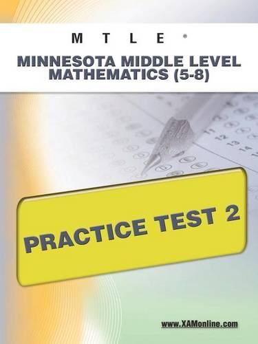 Mtle Minnesota Middle Level Mathematics (5-8) Practice Test 2