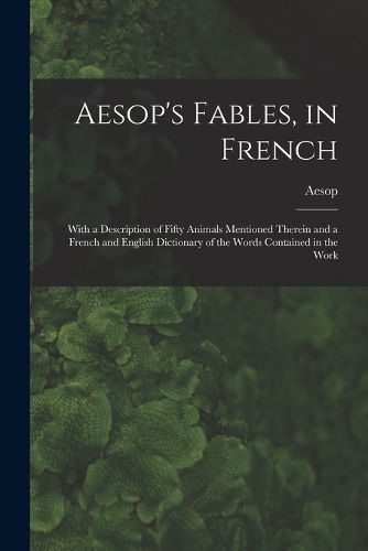 Cover image for Aesop's Fables, in French