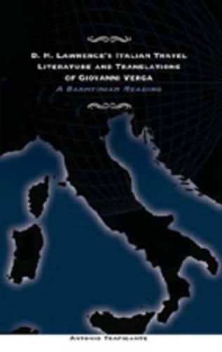 Cover image for D.H. Lawrence's Italian Travel Literature and Translations of Giovanni Verga: A Bakhtinian Reading