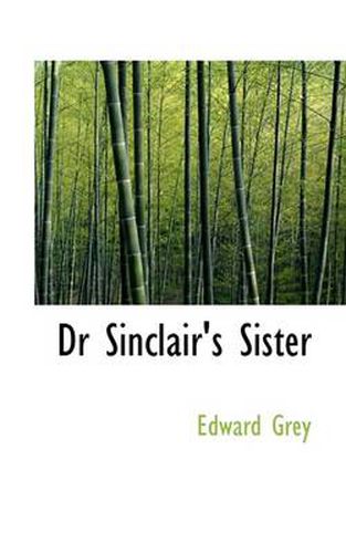 Cover image for Dr Sinclair's Sister