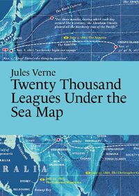 Cover image for Jules Verne, Twenty Thousand Leagues Under the Sea Map