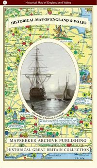 Cover image for Historical Map of England and Wales