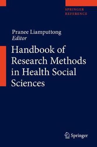 Cover image for Handbook of Research Methods in Health Social Sciences