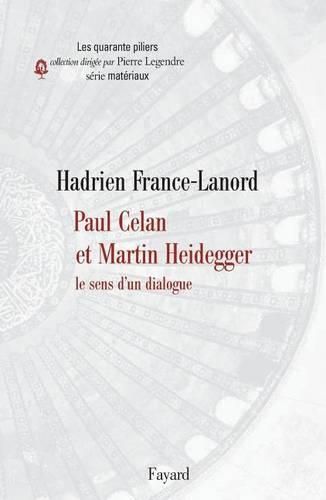 Cover image for Paul Celan et Martin Heidegger