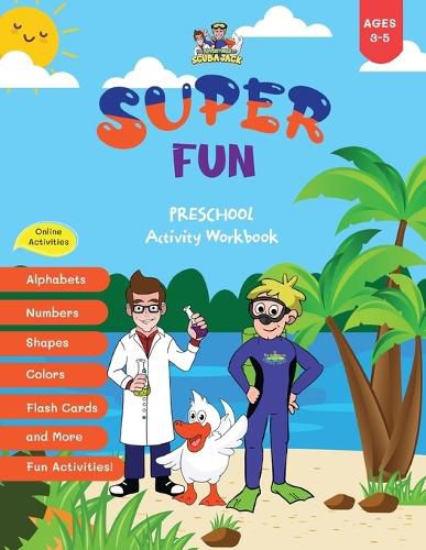 Cover image for Super Fun Preschool Activity Workbook 3-5