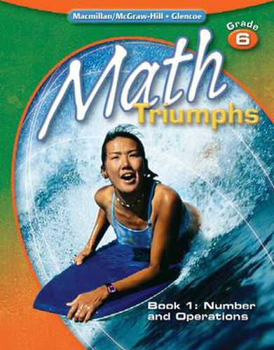 Cover image for Math Triumphs, Grade 6, Student Study Guide, Book 1: Number and Operations