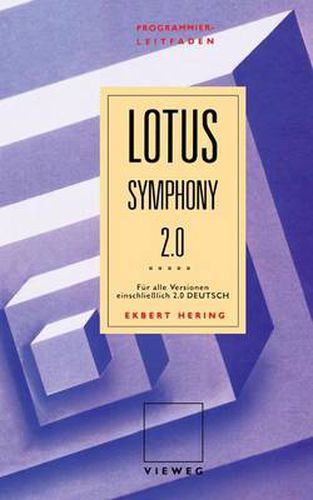 Cover image for Programmierleitfaden Lotus Symphony: Fur Alle Versionen Einschliesslich 2.0 Deutsch