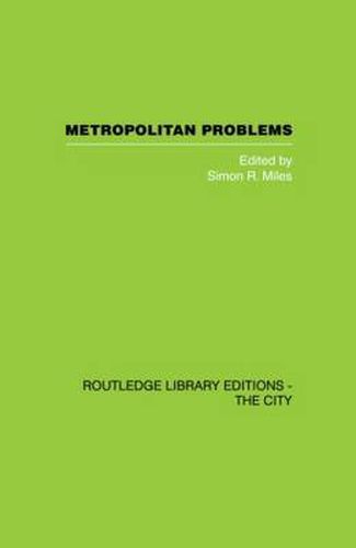 Cover image for Metropolitan Problems