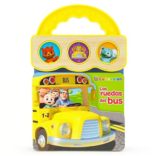 Cover image for Cocomelon Wheels on the Bus (Spanish Edition)