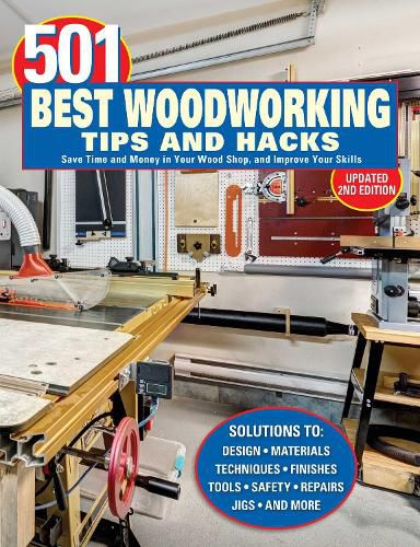 Cover image for 501 Best Woodworking Tips and Hacks