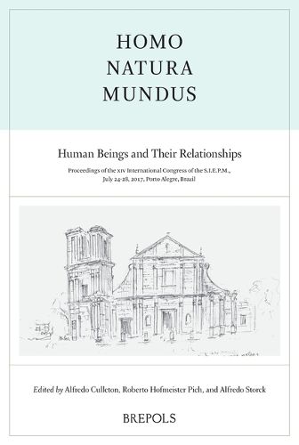 Cover image for Homo, Natura, Mundus: Human Beings and Their Relationships: Proceedings of the XIV International Congress of the Societe Internationale Pour l'Etude de la Philosophie Medievale, July 24-28, 2017, Porto Alegre, Brazil