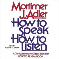 Cover image for How to Speak How to Listen