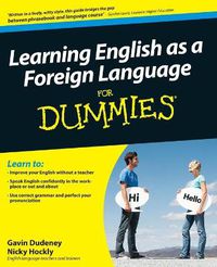 Cover image for Learning English as a Foreign Language For Dummies