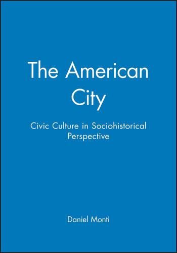 Cover image for The American City: Civic Culture in Sociohistorical Perspective